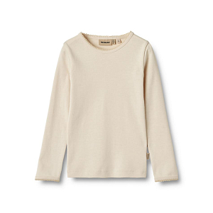 Лонгслив Wheat "Belis Eggshell", кремовый ликер
