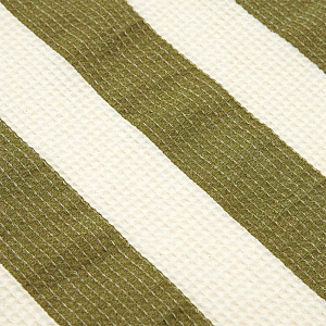 Пляжное полотенце Nobodinoz "Portofino Pistachio Stripes", фисташковая полоска, 150 х 84 см