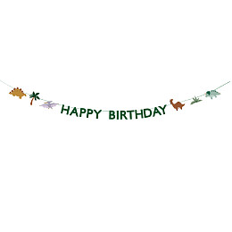 Гирлянда Happy Birthday Party Deco "Динозавры", 3 м