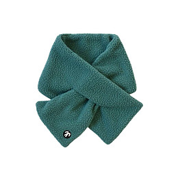 Шарф флисовый Ducksday "Breeze Dark Green Sherpa", темно-зеленый