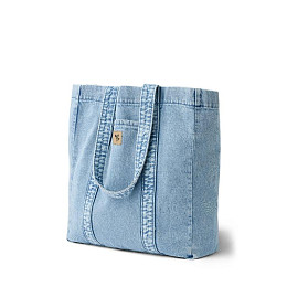 Сумка-шопер Wheat "Charlie Light Blue", светло-голубая