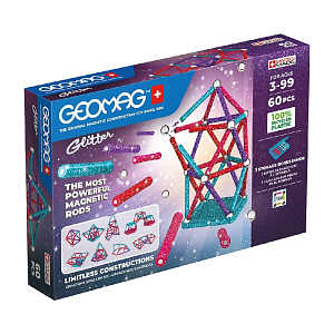 Конструктор Geomag "Блестки", 60 элементов