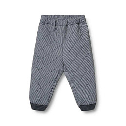 Брюки утепленные Wheat "Thermo Alex Ink Stripe", чернильный орнамент