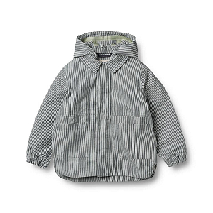 Куртка легкая Wheat "Leif Navy Stripe", синие полоски