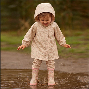 Сапоги резиновые Wheat, цветочный рассвет