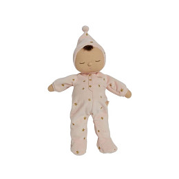 Текстильная музыкальная кукла Olli Ella "Lullaby Dozy Dinkums Luna", розовая