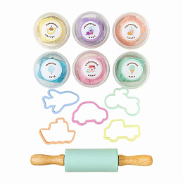 Набор теста для лепки LUKNO с аксессуарами "Транспорт"