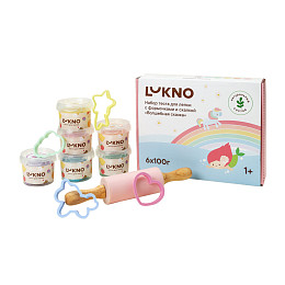 Набор теста для лепки LUKNO с аксессуарами "Волшебная сказка"