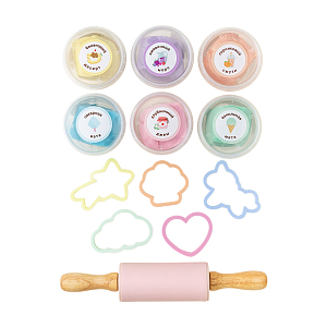 Набор теста для лепки LUKNO с аксессуарами "Волшебная сказка"