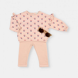 Свитшот флисовый Buho "Baby Fleece Capri Rose", розовый