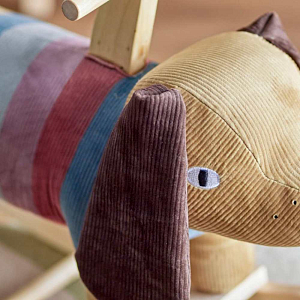 Качалка Bloomingville MINI "Собачка Charlie", коричневая