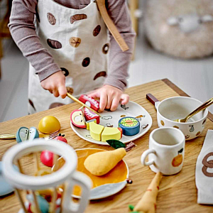 Кружка керамическая Bloomingville MINI "Agnes", белая, 230 мл