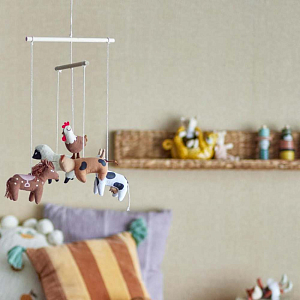 Мобиль Bloomingville MINI "Gunni", коричневый