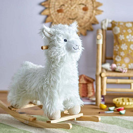 Качалка Bloomingville MINI "Лама Kinto", белая