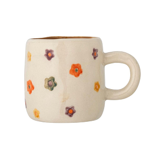 Кружка керамическая Bloomingville MINI "Addy", бежевая, 130 мл