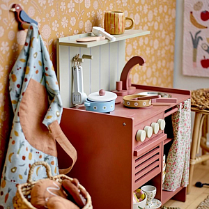 Игрушечная кухня Bloomingville MINI "Pippi", коричневая