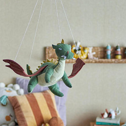 Мобиль Bloomingville MINI "Дракоша Malvin", зеленый