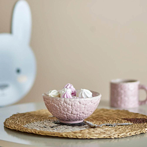 Миска керамическая Bloomingville MINI "Benji", бежевая, 350 мл