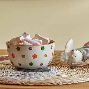 Миска керамическая Bloomingville MINI "Addy", белая, 360 мл