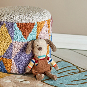 Мягкая игрушка Bloomingville MINI "Собачка Teo", коричневая, 33 см