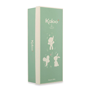 Мягкая развивающая игрушка Kaloo "Mouse", серия "Petites Chansons", голубая, 28 см