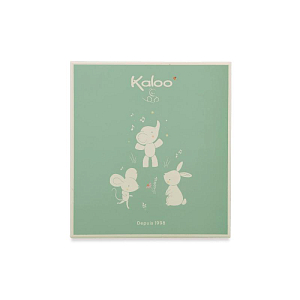 Игрушка-комфортер с подвеской Kaloo "Mouse", серия "Petites Chansons", голубая, 28 см