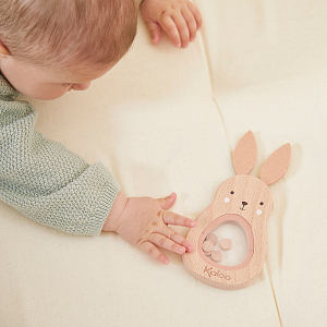 Развивающая игрушка-погремушка Kaloo "Кролик Sound Animal", серия "Petites Chansons"
