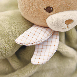 Мягкая игрушка Kaloo "Медвежонок Chubby Bear", серия "Intemporel", зеленый, 17 см