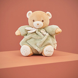 Мягкая игрушка Kaloo "Медвежонок Chubby Bear", серия "Intemporel", зеленый, 17 см