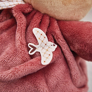 Мягкая игрушка Kaloo "Кролик Chubby Rabbit", серия "Intemporel", бургунди, 17 см