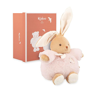 Мягкая игрушка Kaloo "Кролик Chubby Rabbit", серия "Intemporel", розовый, 17 см