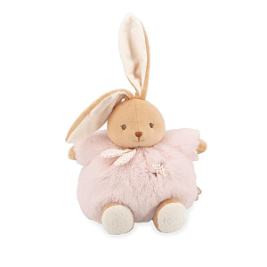Мягкая игрушка Kaloo "Кролик Chubby Rabbit", серия "Intemporel", розовый, 17 см