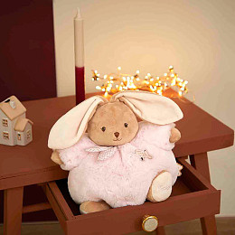 Мягкая игрушка Kaloo "Кролик Chubby Rabbit", серия "Intemporel", розовый, 25 см