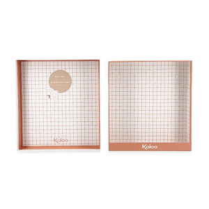 Игрушка-комфортер Kaloo "Кролик", серия "Intemporel", кремовый, 26 см