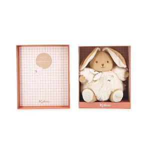 Мягкая игрушка Kaloo "Кролик Chubby Rabbit", серия "Intemporel", кремовый, 17 см