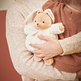 Мягкая игрушка Kaloo "Кролик Chubby Rabbit", серия "Intemporel", кремовый, 17 см