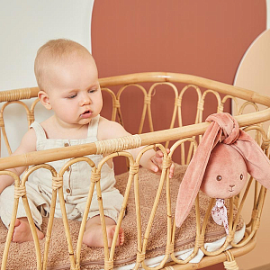 Музыкальная игрушка Kaloo "Кролик", серия "Lapinoo", терракотовая, 11 см