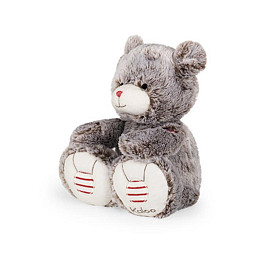 Плюшевая игрушка Kaloo "Медвежонок Prestige Maé", серия "Rouge Kaloo", серый, 38 см