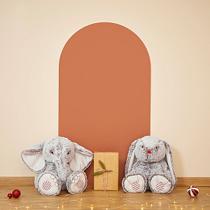 Плюшевая игрушка Kaloo "Кролик Prestige Leo", серия "Rouge Kaloo", серый, 38 см