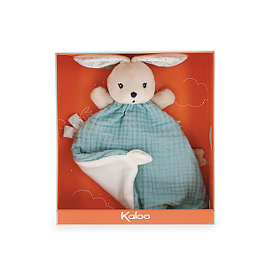 Игрушка-комфортер Kaloo "Кролик Rabbit Dove", серия "K'doux", голубой, 22 см
