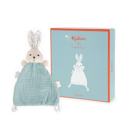 Игрушка-комфортер Kaloo "Кролик Rabbit Dove", серия "K'doux", голубой, 22 см