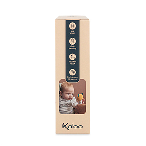 Текстильная погремушка Kaloo "My Soft", желтая, 14 см