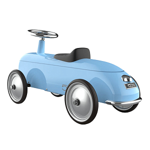 Детская машинка Baghera Roadster Fiat, голубая