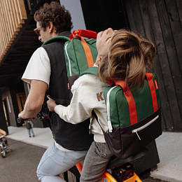 Рюкзак для взрослых Hello Hossy "City Mini Dark Green", темно-зеленый