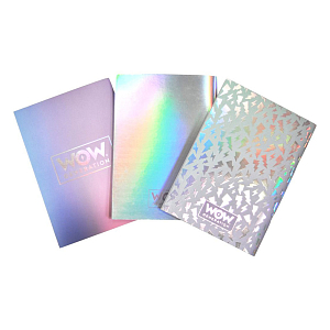 Набор блокнотов в мягкой обложке WOW Generation, 3 шт