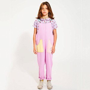 Комбинезон Piupiuchick "Multicolor Pastels", ванильно-клубничное мороженое