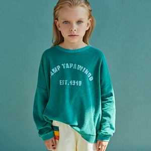 Шорты флисовые Piupiuchick "Multicolor Stripes", молочный коктейль