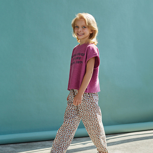 Футболка без рукавов Piupiuchick "Spring Lodge", баклажан