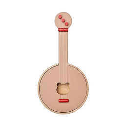 Игрушечное банджо LIEWOOD "Chas", темно-розовый микс (уцененный)