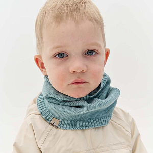 Снуд Peppihat "Крот коттон", зеленый